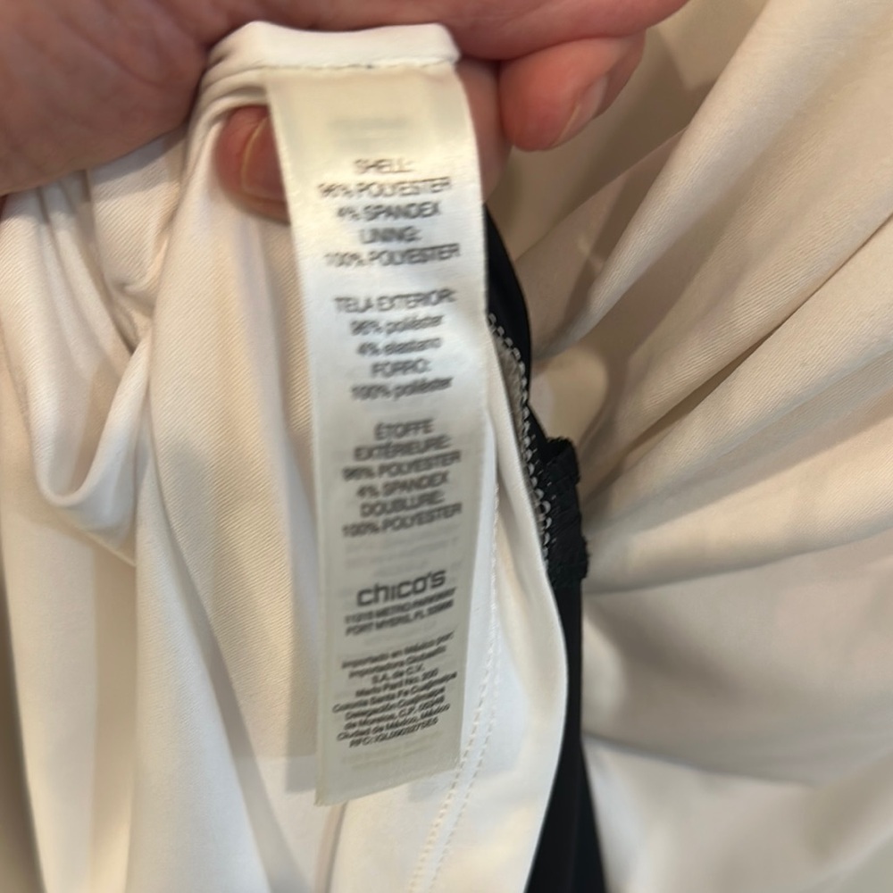Chico's Fully Lined Maxi Sheath Dress - Picture 3 of 3
